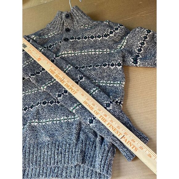 American Eagle sweater womens S/P turtleneck knit cotton rabbit hair blend - Picture 4 of 8